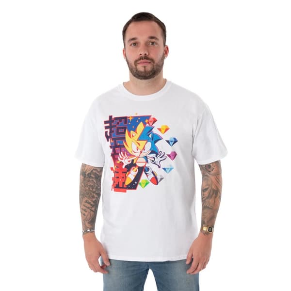 Sonic The Hedgehog Diamond T-Shirt för män