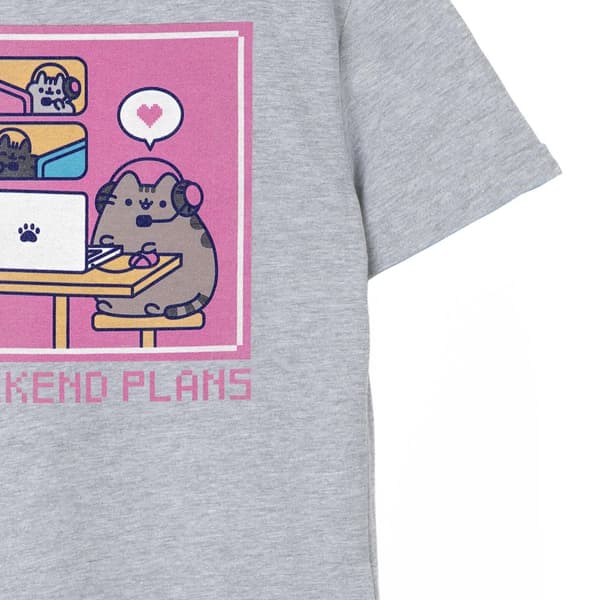 Pusheen Girls Weekend Plans Short-Sleeved T-Shirt