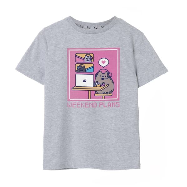 Pusheen Girls Weekend Plans Short-Sleeved T-Shirt
