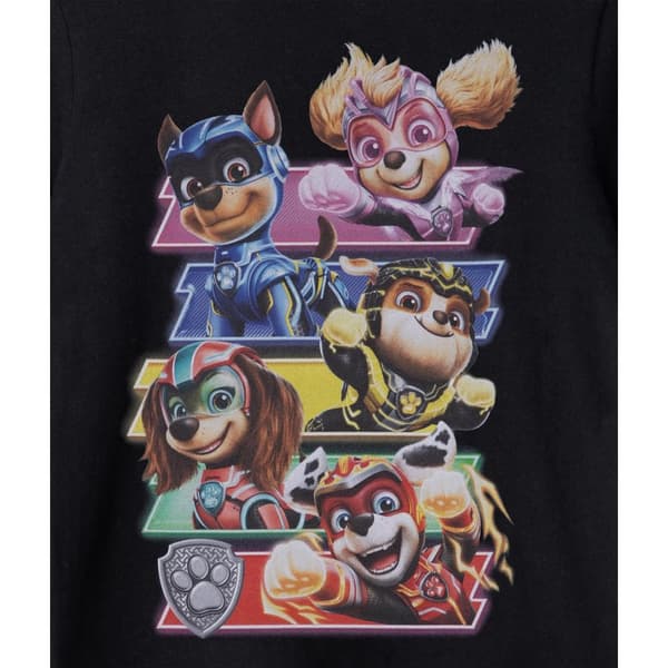 Paw Patrol: The Mighty Movie Childrens/Kids Logo T-Shirt