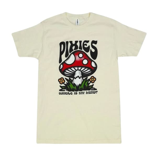 Pixies Unisex vuxen Mindshroom T-Shirt