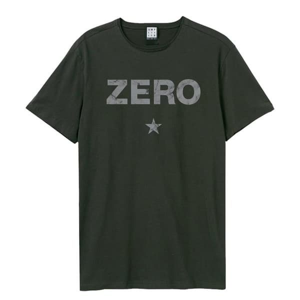 Amplified Unisex Vuxen Zero The Smashing Pumpkins Vintage T-shirt