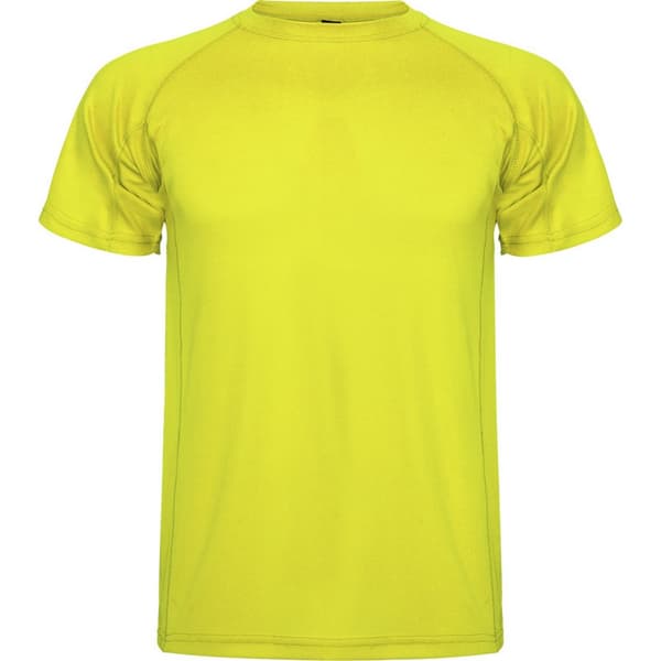 Roly Mens Montecarlo Short-Sleeved Sports T-Shirt