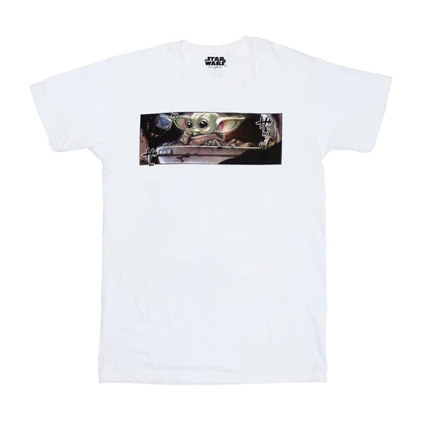Star Wars Unisex Adult Grogu Frame T-Shirt