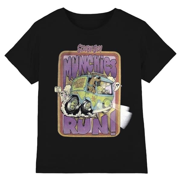 Scooby Doo Unisex Adult Munchies Run T-Shirt