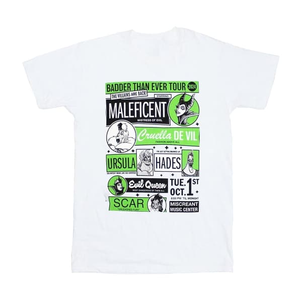 Disney Unisex Adult Badder Than Ever Tour T-Shirt