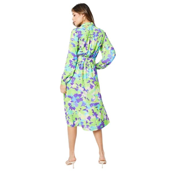 Principles Womens/Ladies Abstract Floral Belt Shirt Dress
