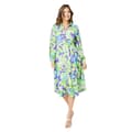 Miniatyrbillede 1 af 3: Principles Womens/Ladies Abstract Floral Belt Shirt Dress