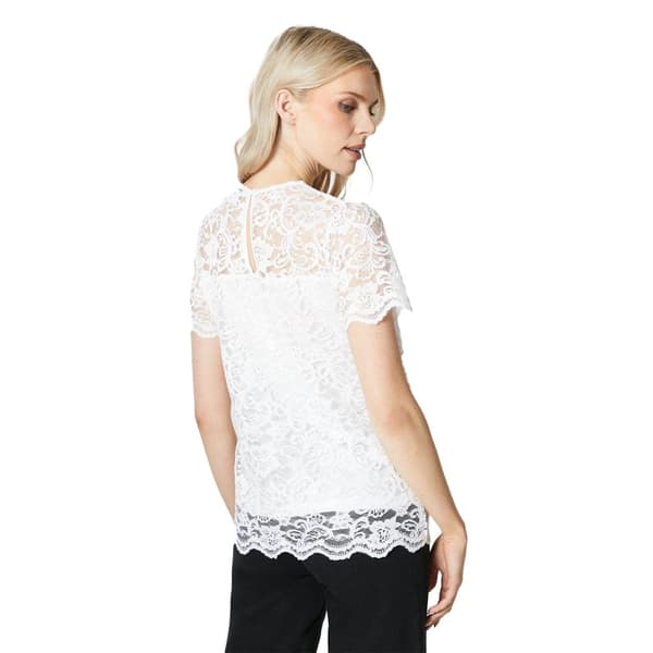 Principles Womens/Ladies Lace Jersey Lace Detail Top