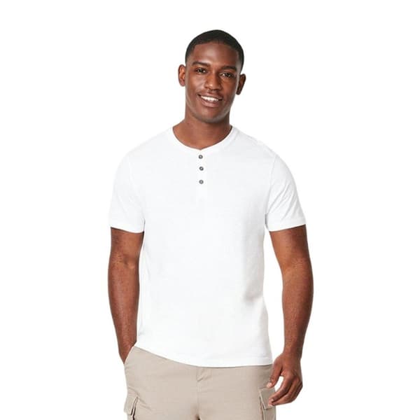 Burton T-shirt för män med farfars krage