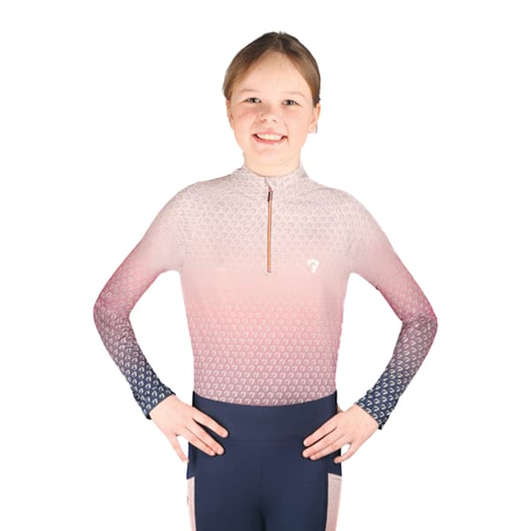 HyFASHION Girls Elevate Mizs Ombre Base Layer Top