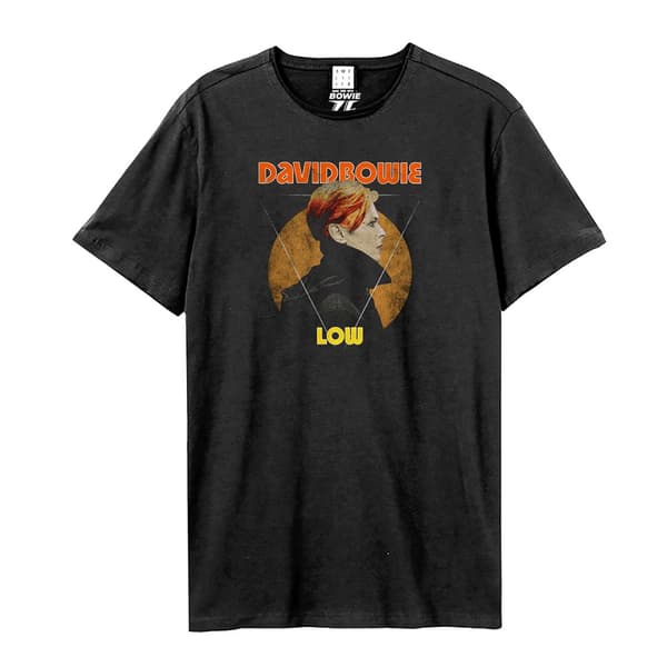 Amplified Unisex Adult Low David Bowie Vintage T-Shirt