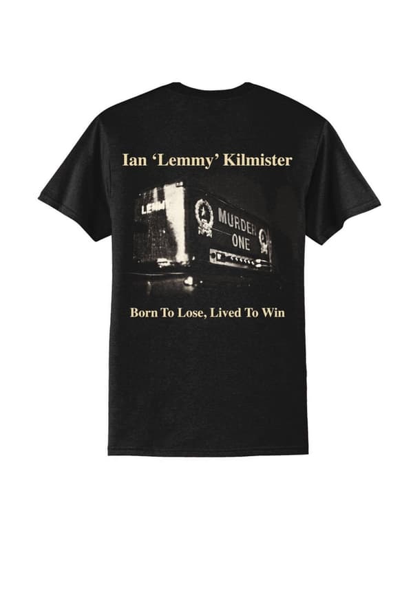 Lemmy Kilmister - Born to Lose, Lived to Win 1945-2015  T-Shirt
