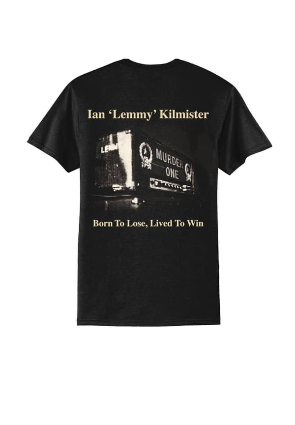Lemmy Kilmister - Born to Lose, Lived to Win 1945-2015  T-Shirt