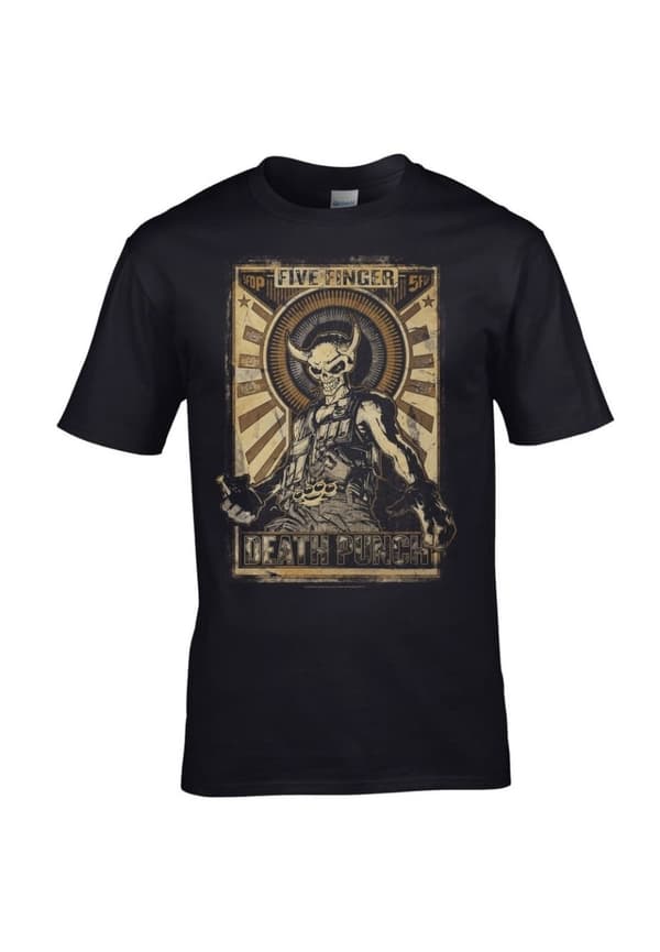 Five Finger Death Punch Mercenary  T-Paita