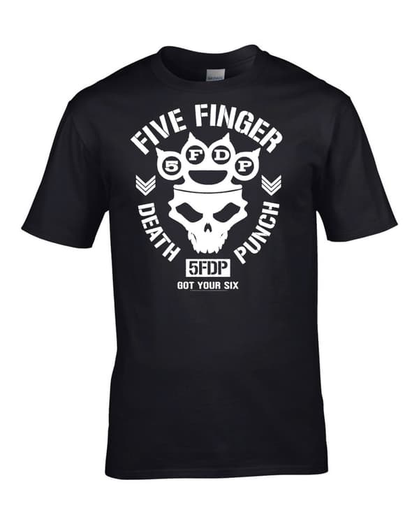 Five Finger Death Punch Army  T-Paita