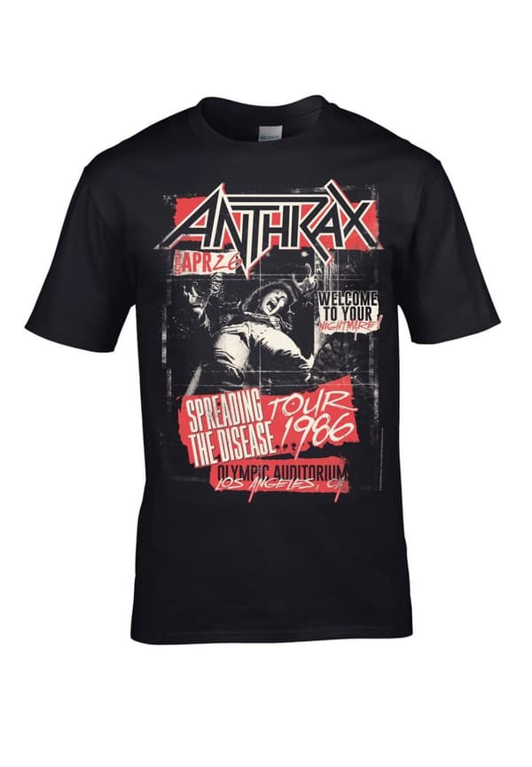 Anthrax Spreading the Disase  T-Paita