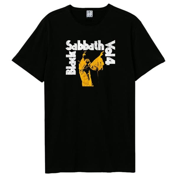 Amplified Unisex Vuxen Vol 4 Black Sabbath Vintage T-shirt