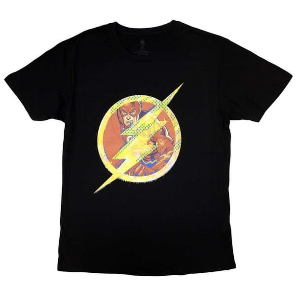 The Flash Unisex T-shirt med logo til voksne