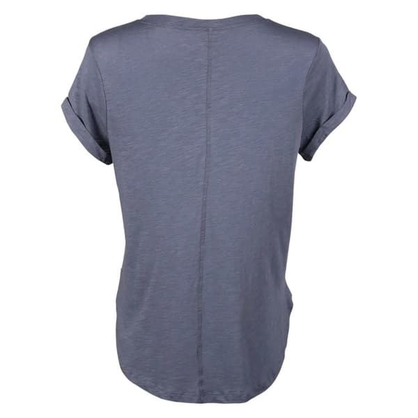 Eddie Bauer Dam/Ladies Gate Check T-shirt med V-hals