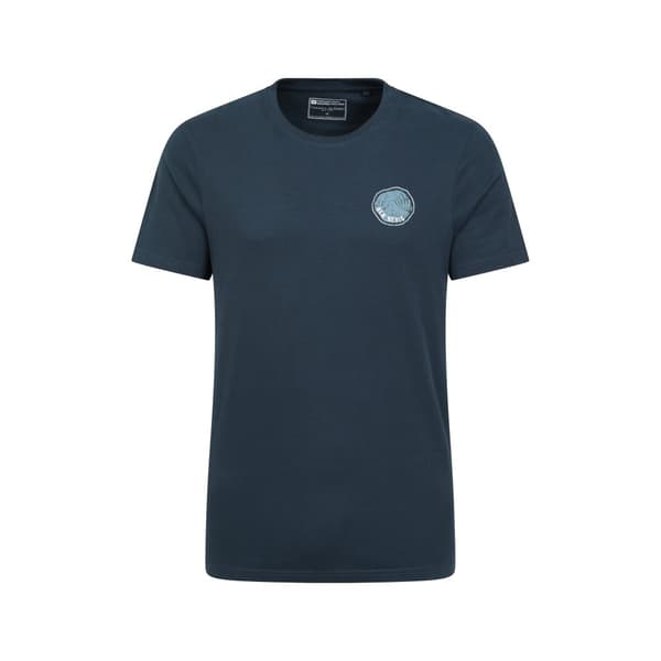 Mountain Warehouse Mens Ben Nevis Tree Ring Organic T-Shirt