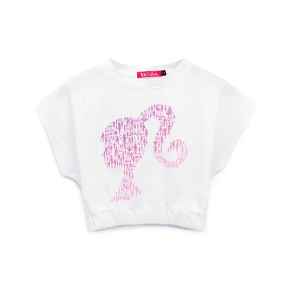 Barbie Set med shorts och topp för flickor