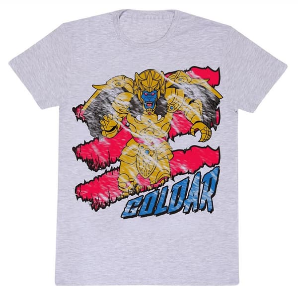 Mighty Morphin Power Rangers Unisex Adult Goldar T-Shirt
