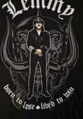 Miniatyrbild 4 av 4: Lemmy Kilmister --Memorial Statue  T-Shirt