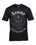 Miniatyrbild 1 av 4: Lemmy Kilmister --Memorial Statue  T-Shirt