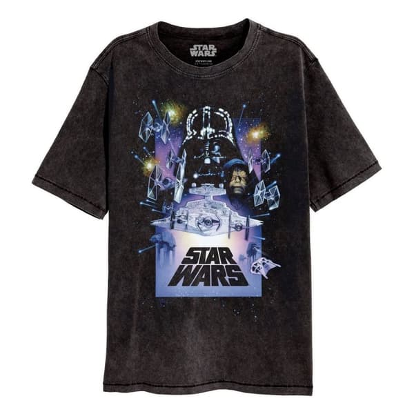 Star Wars Unisex Adult Vintage Poster T-Shirt