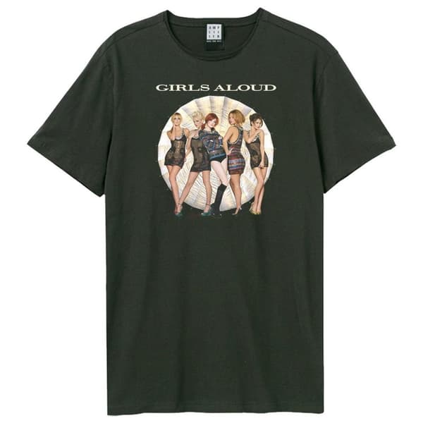 Amplified Unisex Adult Solar Photo Girls Aloud T-Shirt