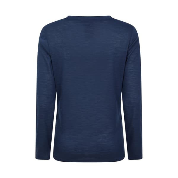 Mountain Warehouse Womens/Ladies Agra Slub Long-Sleeved Top
