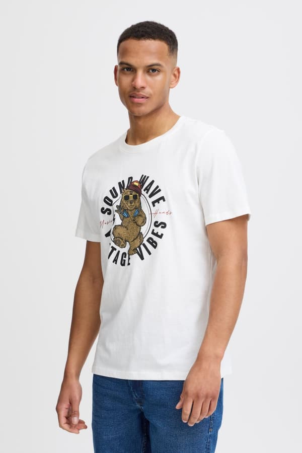 Blend - T-shirt 20717743 Björn med keps