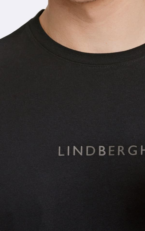 Lindbergh White - T-shirt 30-400200B Mindre Logo