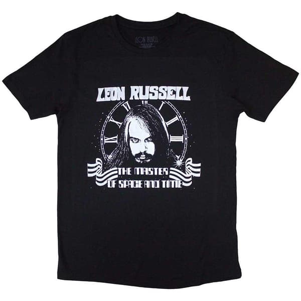 Leon Russell Unisex Adult Space & Time T-Shirt