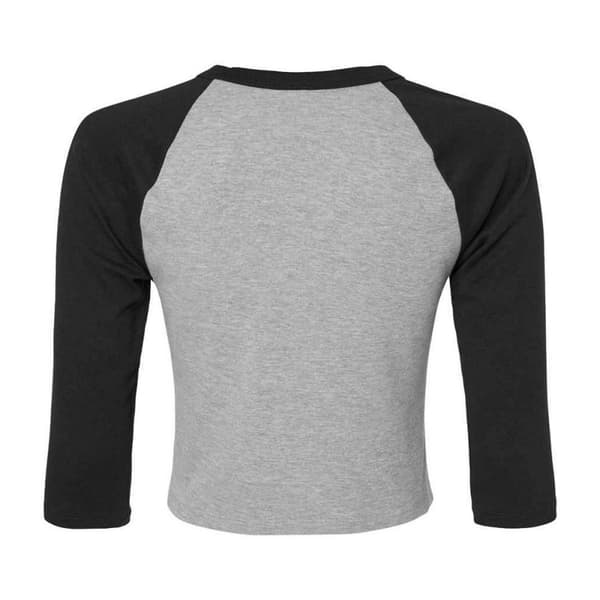 Bella + Canvas Heather Raglan T-shirt för damer/kvinnor