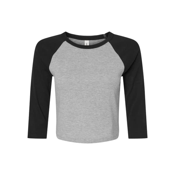 Bella + Canvas Heather Raglan T-shirt för damer/kvinnor