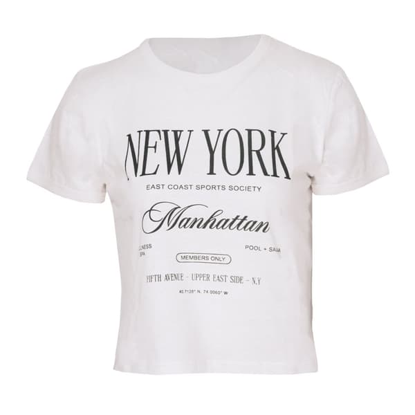 Brave Soul Dam/Lady Buddy New York Baby Tee