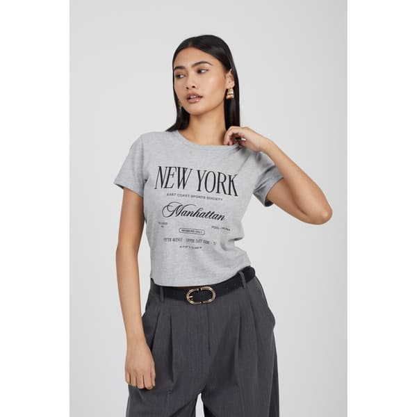 Brave Soul Dam/Lady Buddy New York Baby Tee