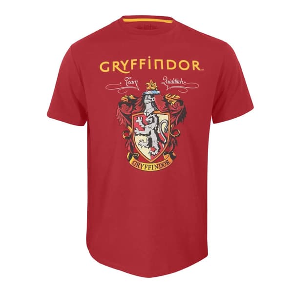 Harry Potter Unisex T-shirt för vuxna Gryffindor Maroon L