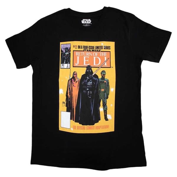 Star Wars: Return Of The Jedi Unisex T-shirt för vuxen med serietidningsomslag