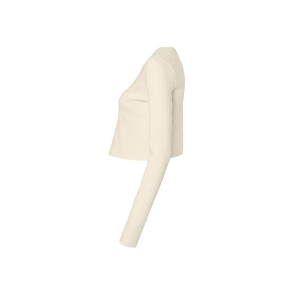 Bella + Canvas Langærmet Crop T-shirt med lange ærmer til kvinder/damer