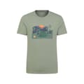 Miniatyrbild 1 av 3: Mountain Warehouse Ekologisk T-shirt för camping för herrar