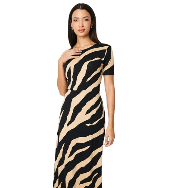 Principles Womens/Ladies Tiger Print Jersey Belt T-Shirt Dress