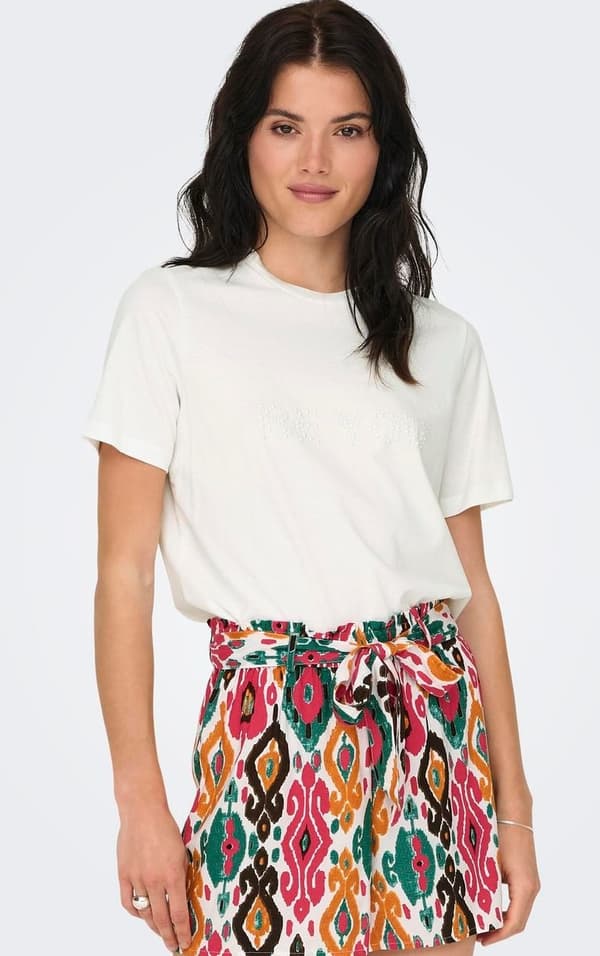 Jacqueline - jdyMolly SS Pearl Top