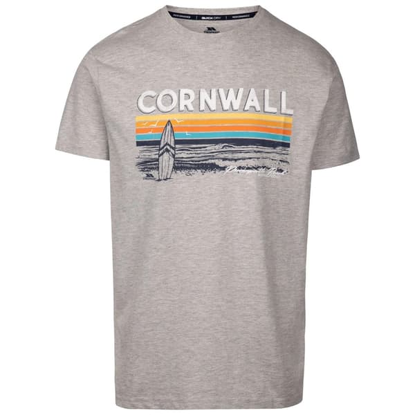 Trespass Mens Akkul T-Shirt Grey Marl XL
