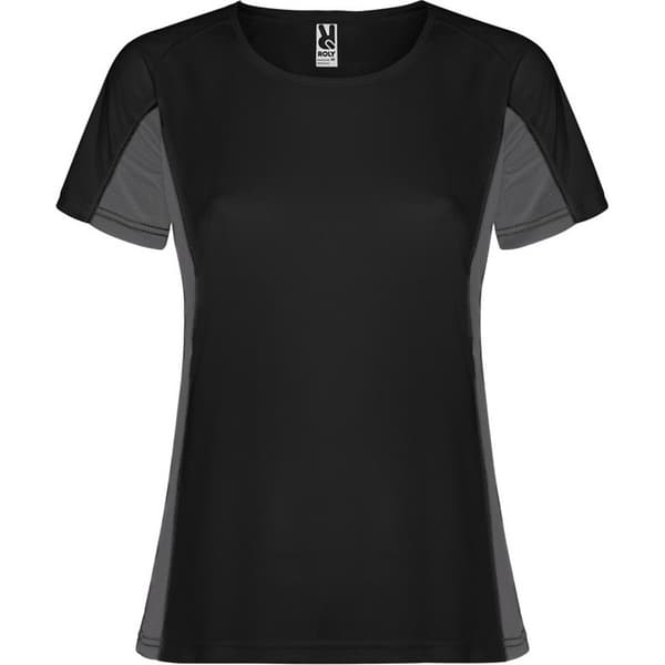 Roly Kortärmad sport-T-shirt, dam/dam, Shanghai