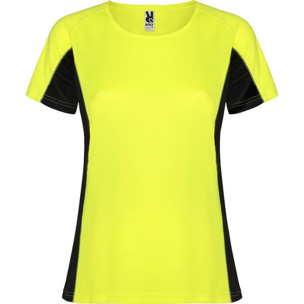 Roly Kortärmad sport-T-shirt, dam/dam, Shanghai