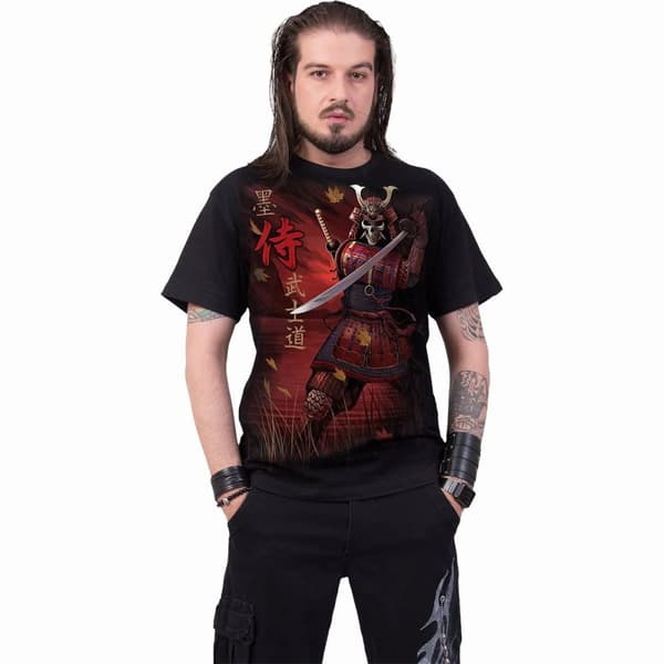 Spiral Direct Unisex Adult Samurai T-Shirt