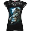 Miniatyrbild 1 av 2: Spiral Direct Dam/Lady Mother´s Love T-shirt med spets och axel och kort ärm